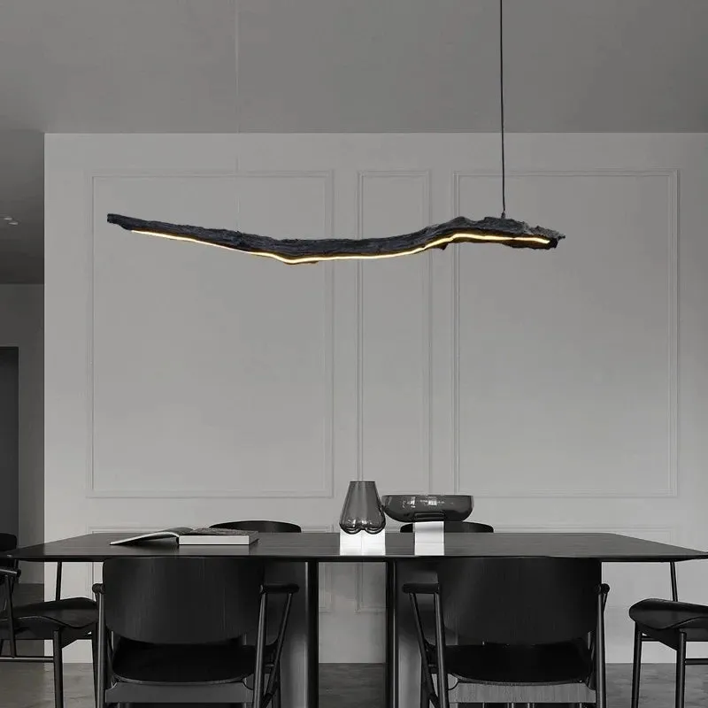 Lux Linear Dining Room Chandelier — Seus Lighting LED Linear Lights  3000K