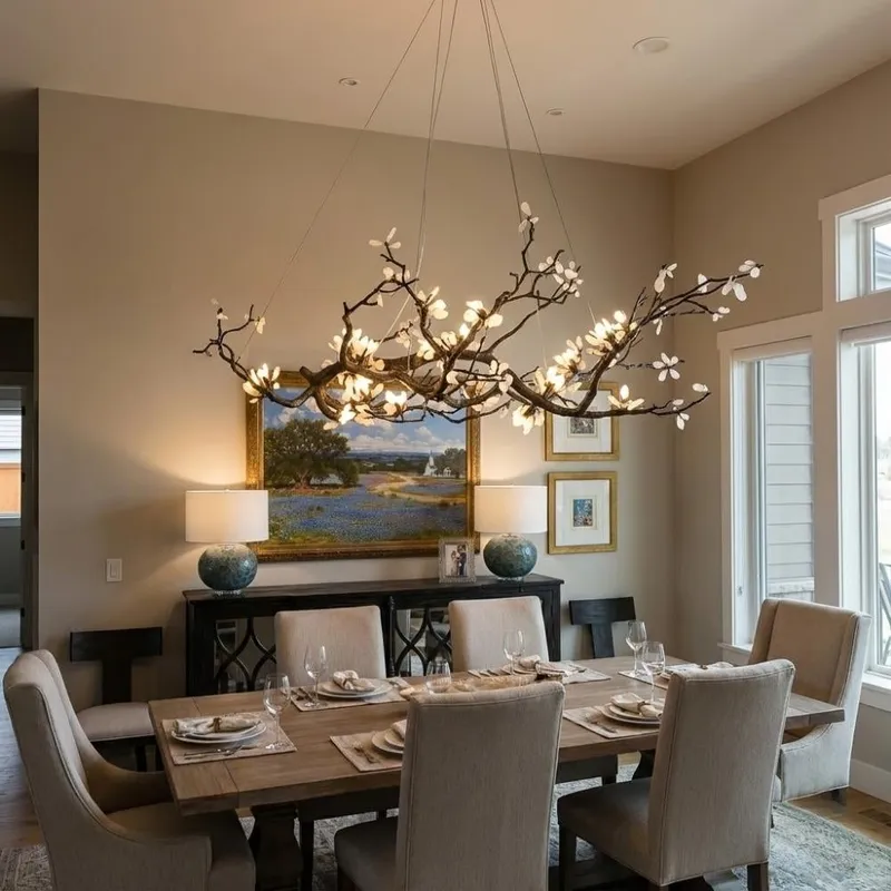 Alba Tree Branch Chandelier — Seus Lighting LED Pendant Lights  3000K