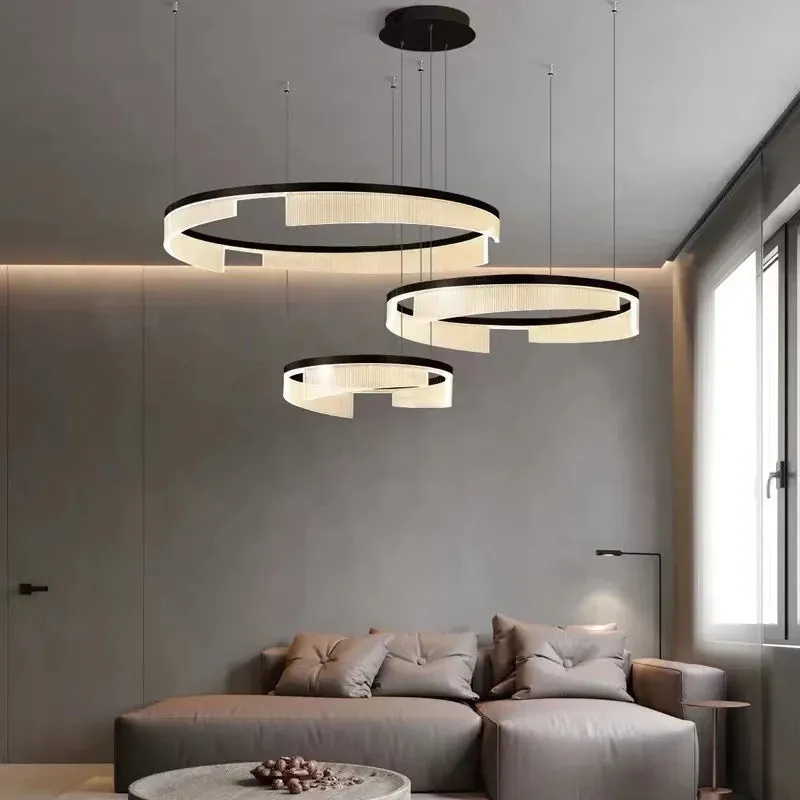 Mae Led Ring Chandelier — Seus Lighting LED Pendant Lights  3000K
