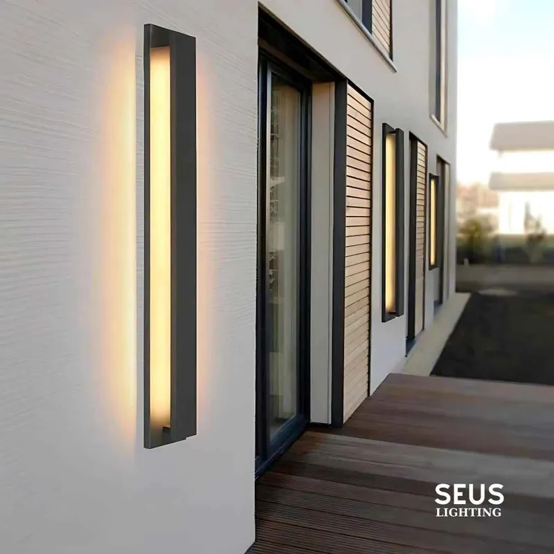 Senia Vintage Outdoor Wall Light — Seus Lighting LED Wall Lights  3000K
