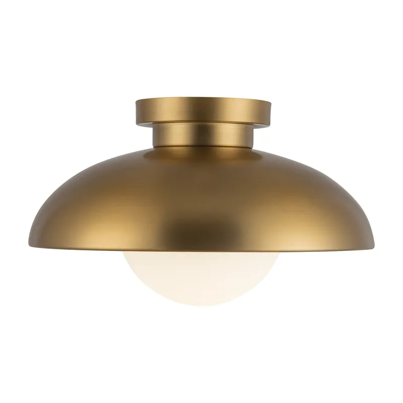 Rubio 12-in Flush Mount — Kuzco Lighting LED Post Top Lights 60.0W 