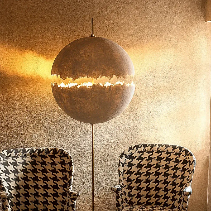 Lissa Modern Led White Sphere Floor Lamp — Seus Lighting LED General Lighting  