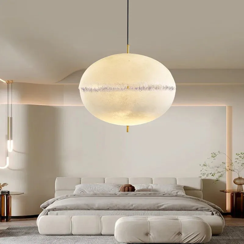 Lissa Copper Sphere Pendant Lamp Chandelier — Seus Lighting LED Pendant Lights  