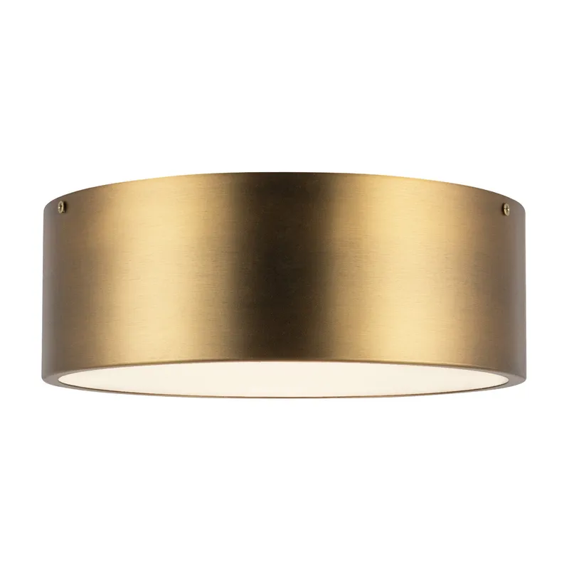 Brisbane 12-in Flush Mount — Kuzco Lighting LED Post Top Lights 60.0W 
