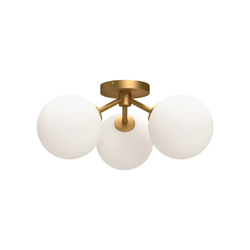 Cassia 17-in Semi-Flush Mount — Kuzco Lighting LED Post Top Lights 40.0W 