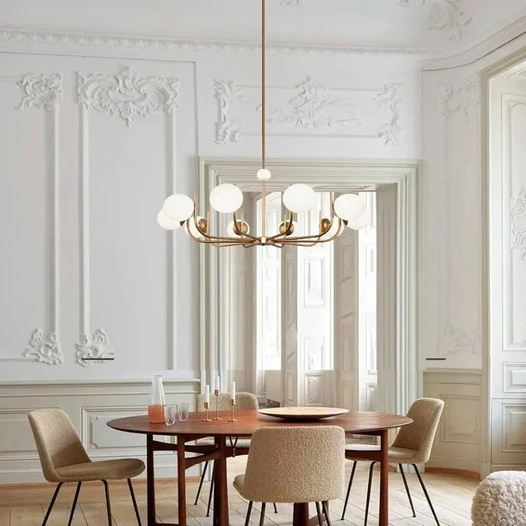 6-8-10 Lights Mid Century Modern Ceiling Light — Seus Lighting LED Pendant Lights  