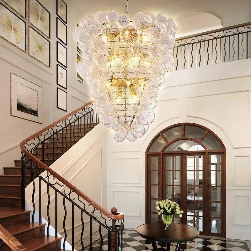 Talia Style Bubble Chandelier Small/Medium/Large — Seus Lighting LED Pendant Lights  