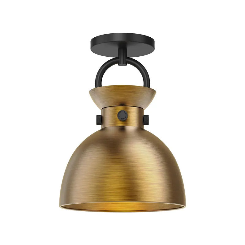 Waldo 9-in Semi-Flush Mount — Kuzco Lighting LED Post Top Lights 60.0W 