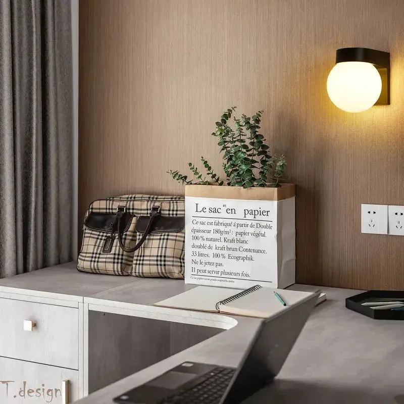 Loft Led Outdoor Globe Wall Light — Seus Lighting LED Wall Lights  