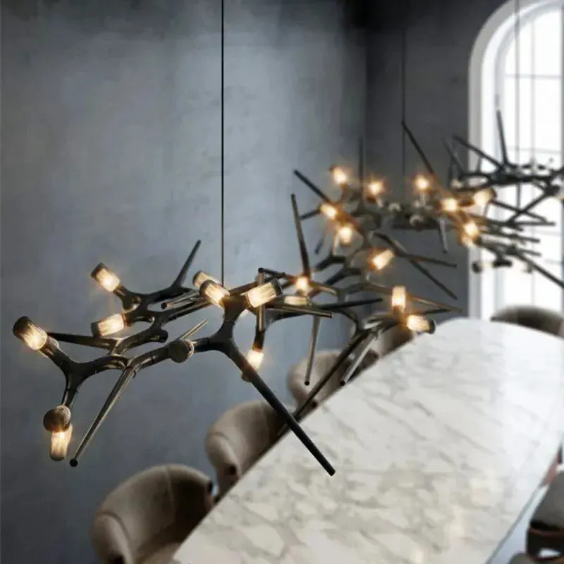 Modern Trendy Dining Room Lighting — Seus Lighting LED Pendant Lights  3000K