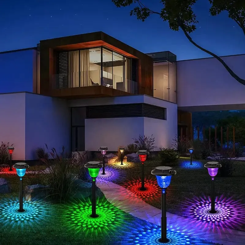 Solar Rgb Landscape Lights — Seus Lighting LED Bollards & Pathway Lights  