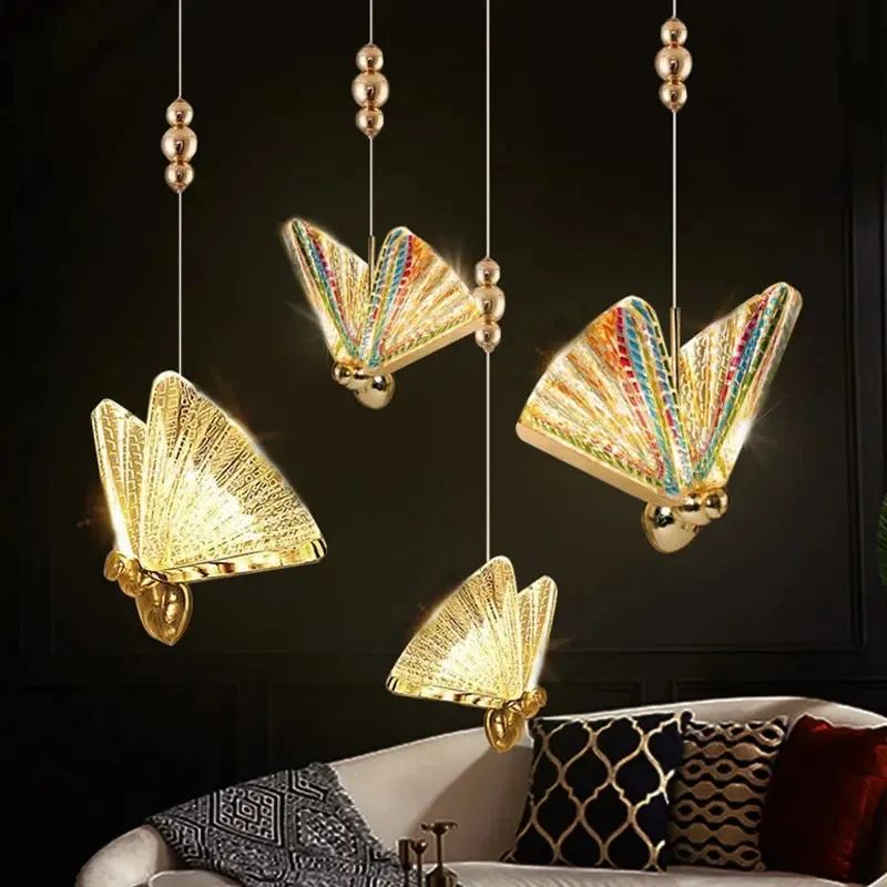 Led Butterfly Pendant Lights — Seus Lighting LED Pendant Lights  