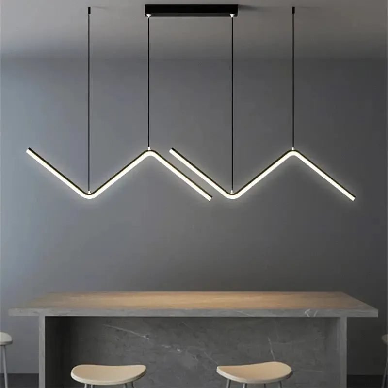 Modern LED Chandelier Lighting for Dining Room — Seus Lighting LED Pendant Lights  