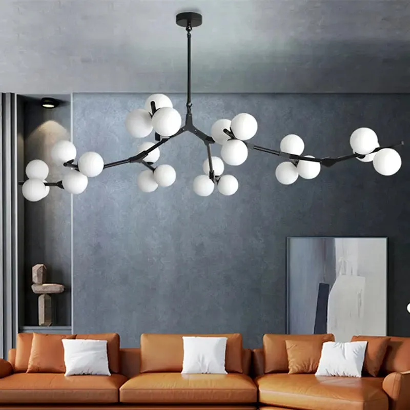 Lio Modern Tree Branch Ceiling Light Fixture — Seus Lighting LED Pendant Lights  3000K