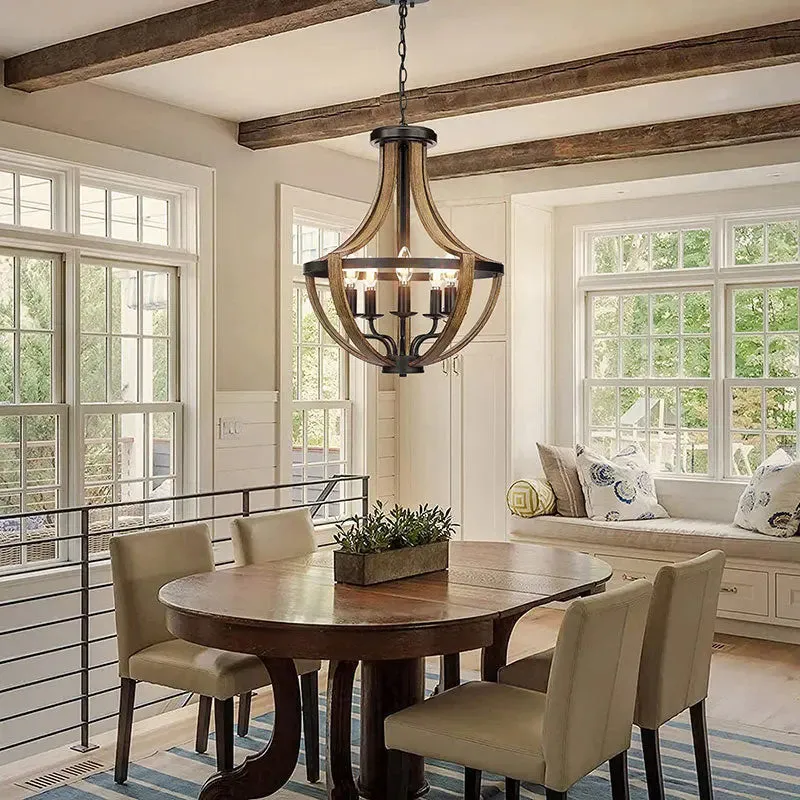 Petunia Rustic Foyer Lighting — Seus Lighting LED Pendant Lights  