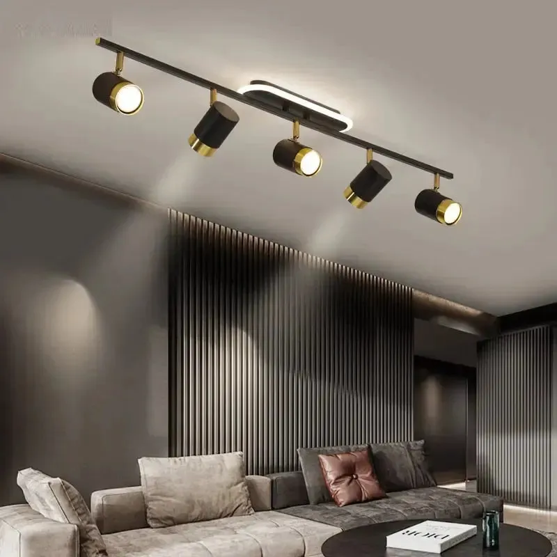 Cassandra Track Lighting Living Room — Seus Lighting LED Pendant Lights  