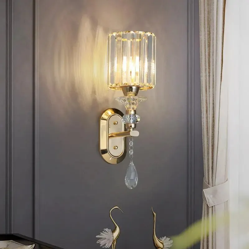 Mavis Wall Lights with Crystals — Seus Lighting LED Wall Lights  