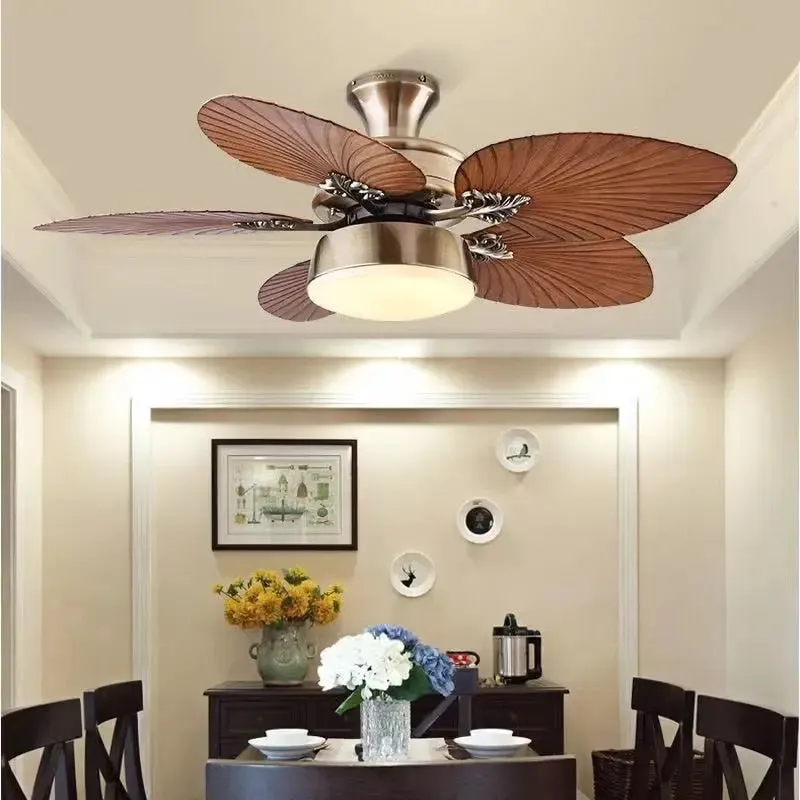 Noreen Leaf Ceiling Fan — Seus Lighting LED Fans  
