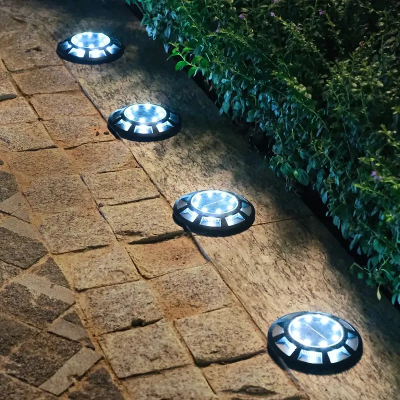 4 Pcs Fanny Solar Ground Light — Seus Lighting LED Fans  