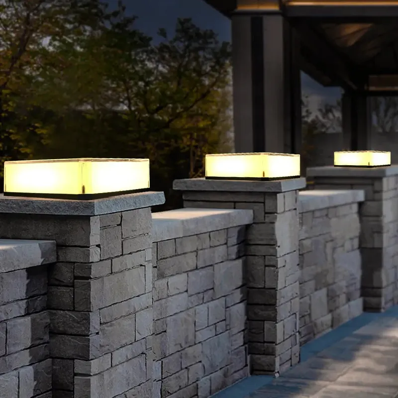 Waterproof Solar Light for Stone Wall — Seus Lighting LED Wall Lights  
