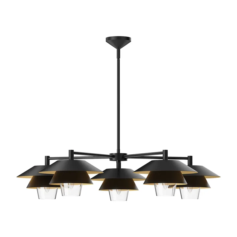 Tetsu 38-in Chandelier — Kuzco Lighting LED Landscape Lights 60.0W 