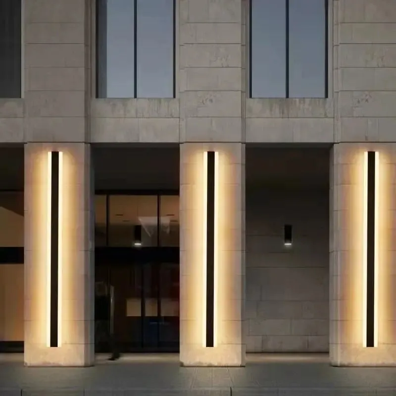 Siena Outdoor Contemporary Wall Lights — Seus Lighting LED Wall Lights  