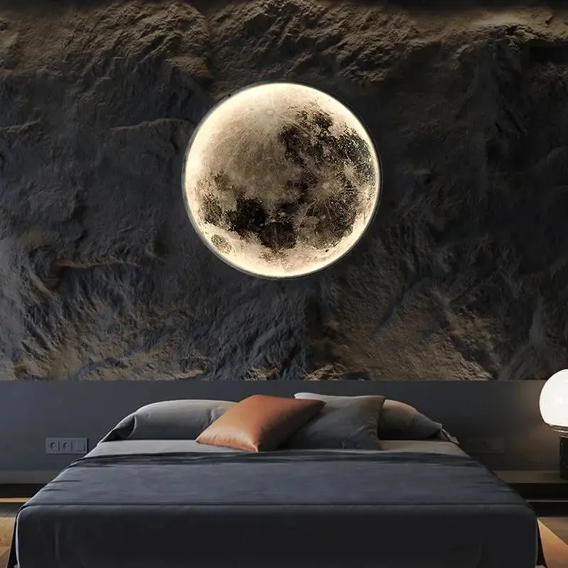 Polina Led Moon Wall Light — Seus Lighting LED Wall Lights  2700K