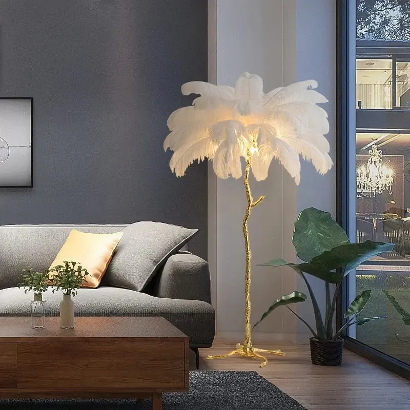 Talissa Feather Floor Lamp — Seus Lighting LED General Lighting  