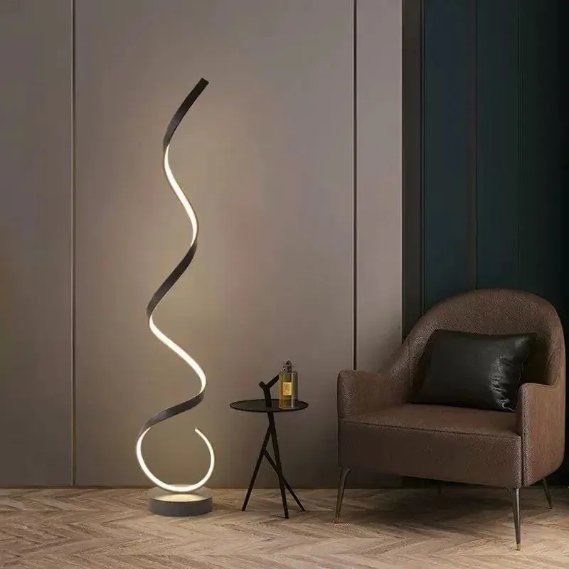 Marya LED Wavy Floor Lamp — Seus Lighting LED General Lighting  