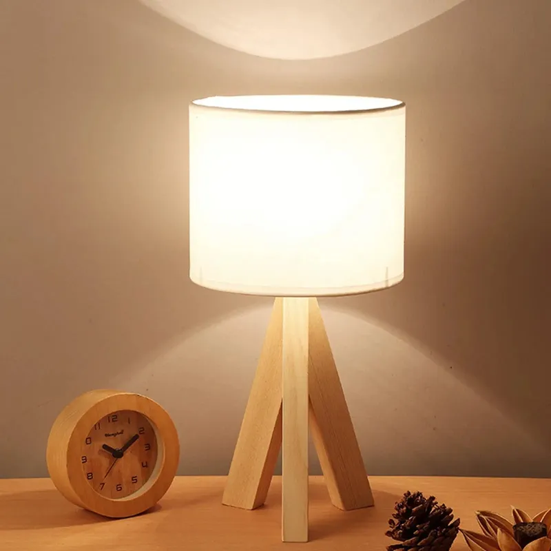 Hugo Wooden Bedside Lamp — Seus Lighting LED General Lighting  