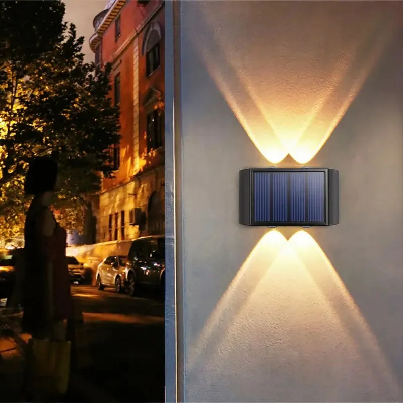 Radya 4LED Solar Wall Light — Seus Lighting LED Wall Lights  
