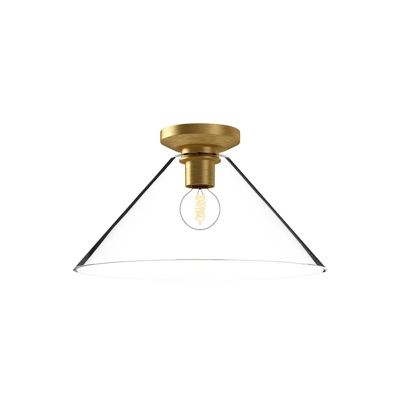 Salem 14-in Flush Mount — Kuzco Lighting LED Post Top Lights 60.0W 