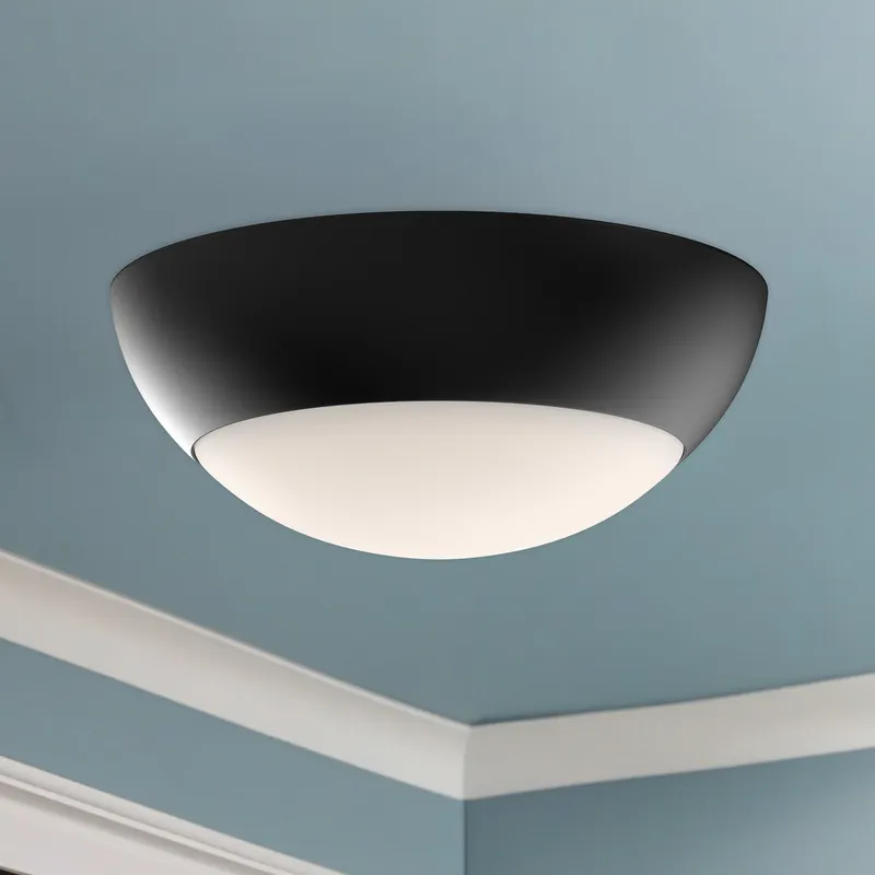 Rubio 11-in Flush Mount — Kuzco Lighting LED Post Top Lights 60.0W 