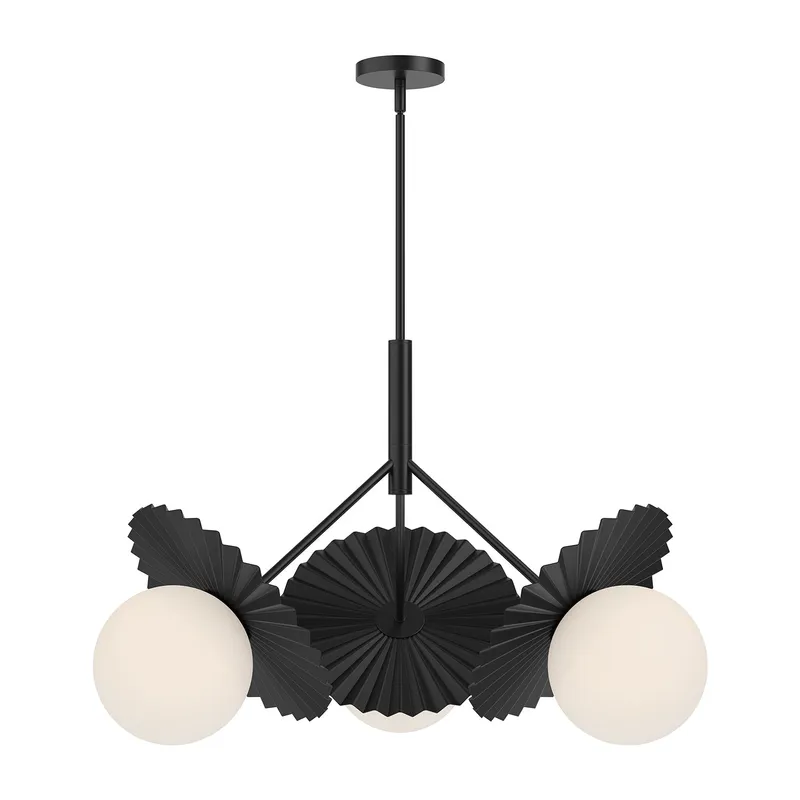 Plume 34-in Chandelier — Kuzco Lighting LED Landscape Lights 60.0W 