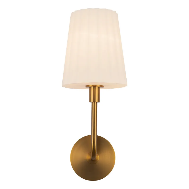 Plisse 7-in Wall/Vanity Light — Kuzco Lighting LED Wall Lights 60.0W 