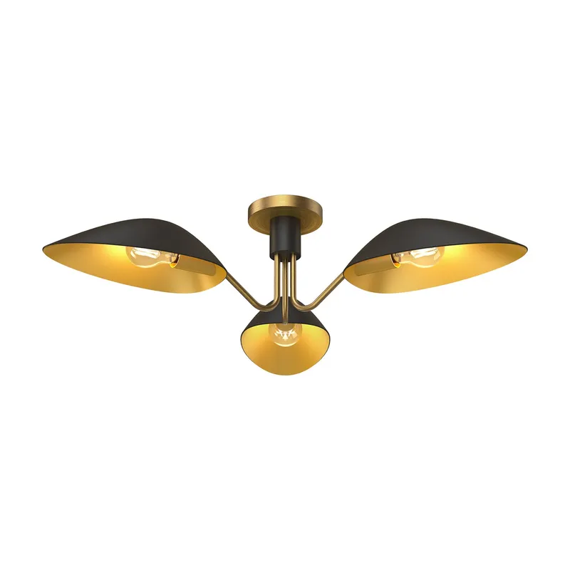 Oscar 32-in Semi-Flush Mount — Kuzco Lighting LED Post Top Lights 60.0W 