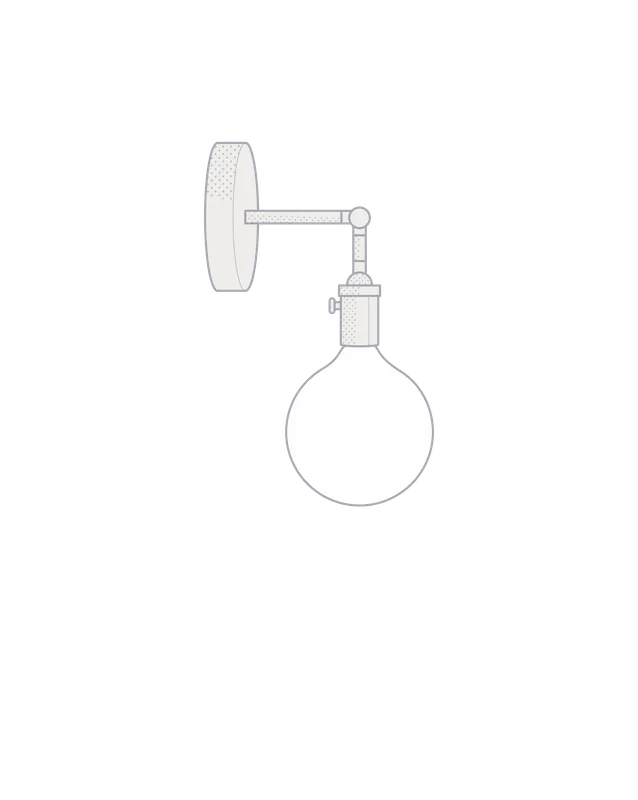 Hinge Arm Wall Sconce: Design Your Own — Hangout Lighting LED Wall Lights  