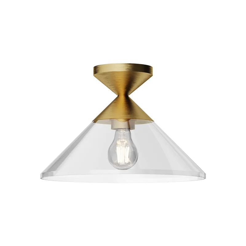 Mauer 12-in Semi-Flush Mount — Kuzco Lighting LED Post Top Lights 60.0W 