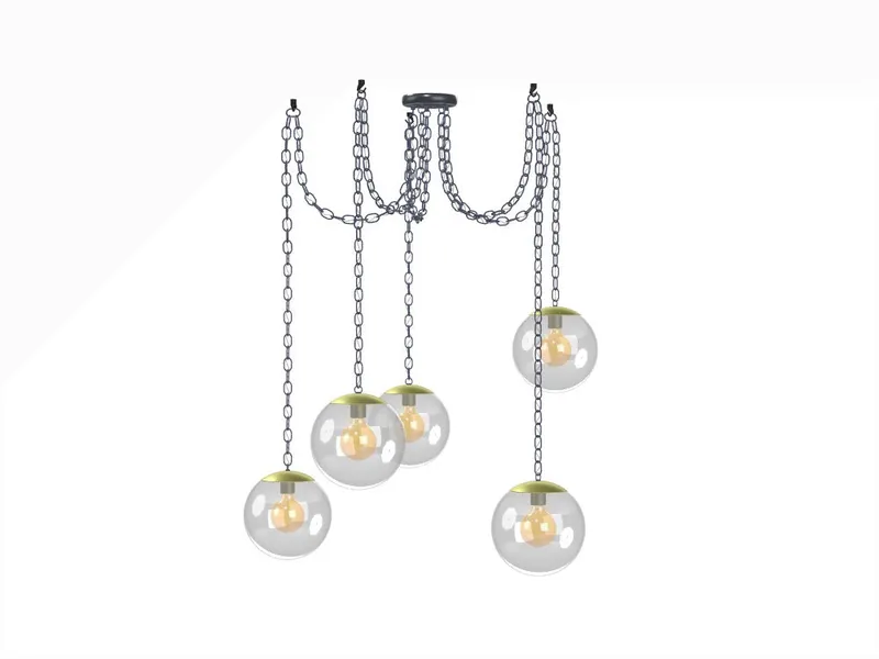 Custom Product - Custom Design: ZX6QBHY — Hangout Lighting LED General Lighting  2200K