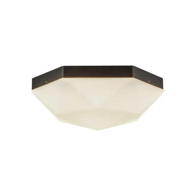 Krysta 12-in Flush Mount — Kuzco Lighting LED Post Top Lights 40.0W 