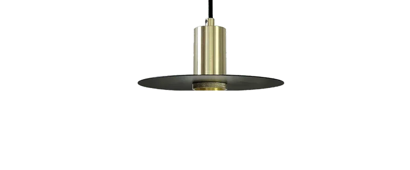 Metal Disk Shade - 5", 8", 12", 24" — Hangout Lighting LED Bulbs & Lamps  