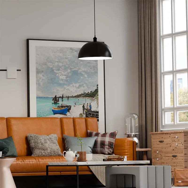 Dome Pendant Light – Custom Sizes & Finishes — Hangout Lighting LED Pendant Lights  2200K