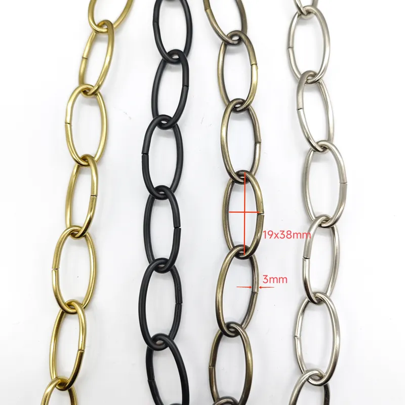1" Metal Chain Sample — Hangout Lighting LED General Lighting  