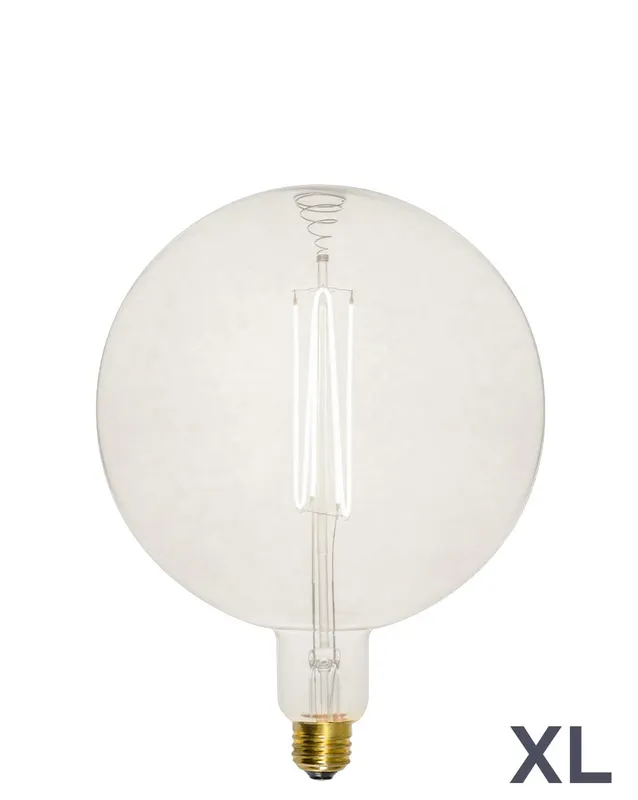 Bulb: LED XL Clear 8" Globe -2700k — Hangout Lighting LED Bulbs & Lamps 4.0W 2700K