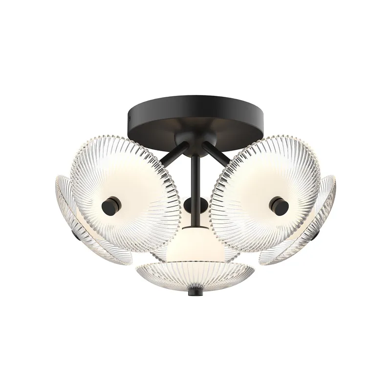 Hera 16-in Flush Mount — Kuzco Lighting LED Post Top Lights  3000K