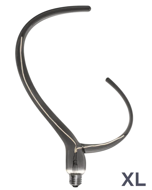 Bulb: LED XL Smoke Antler — Hangout Lighting LED Bulbs & Lamps 4.0W 2700K