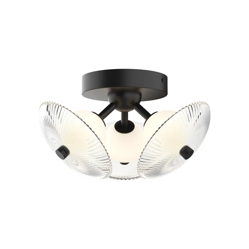 Hera 12-in Flush Mount — Kuzco Lighting LED Post Top Lights  3000K
