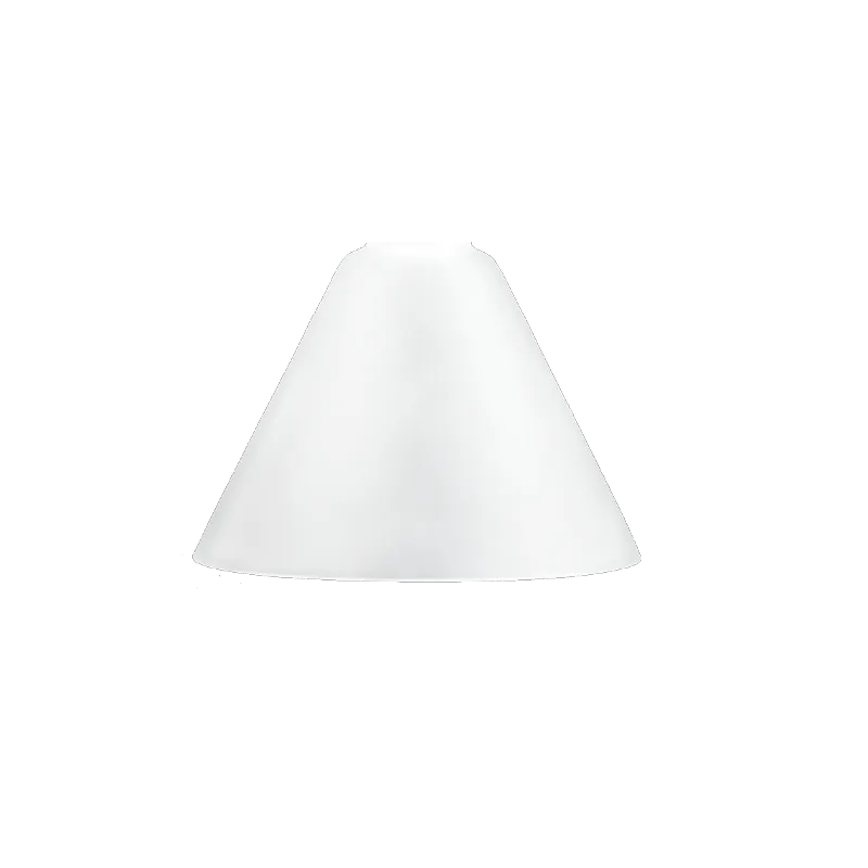 Frosted Glass Cone Shade — Hangout Lighting LED Bulbs & Lamps  