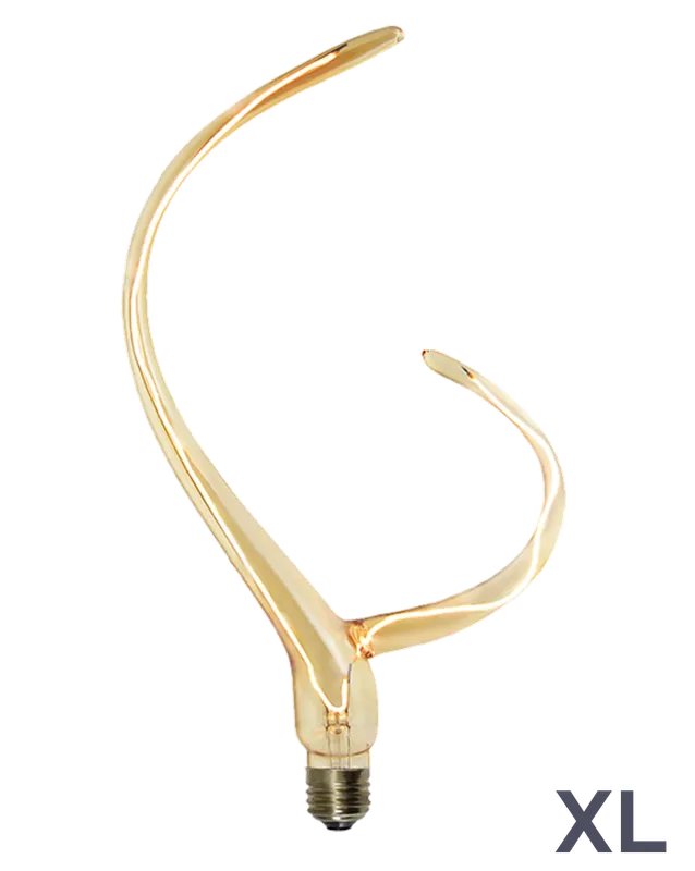 Bulb: LED XL Amber Antler — Hangout Lighting LED Bulbs & Lamps 4.0W 2200K