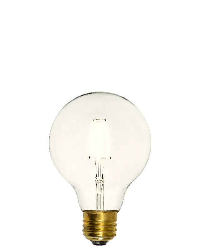 Bulb: LED - Clear 3" Globe 2700K — Hangout Lighting LED Bulbs & Lamps 4.0W 2700K
